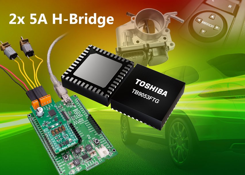 Toshiba s'associe à MikroElektronika pour accélérer le développement des commandes de moteurs automobiles